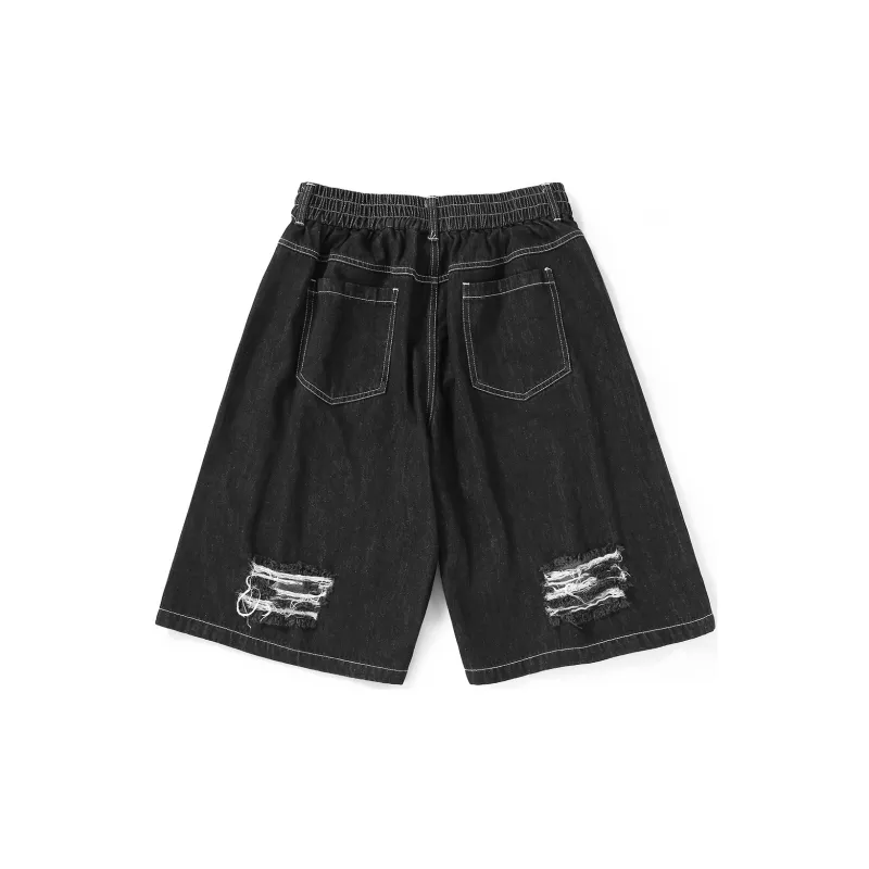 XXGOGO Loose Fit Shorts Unisex Black-1