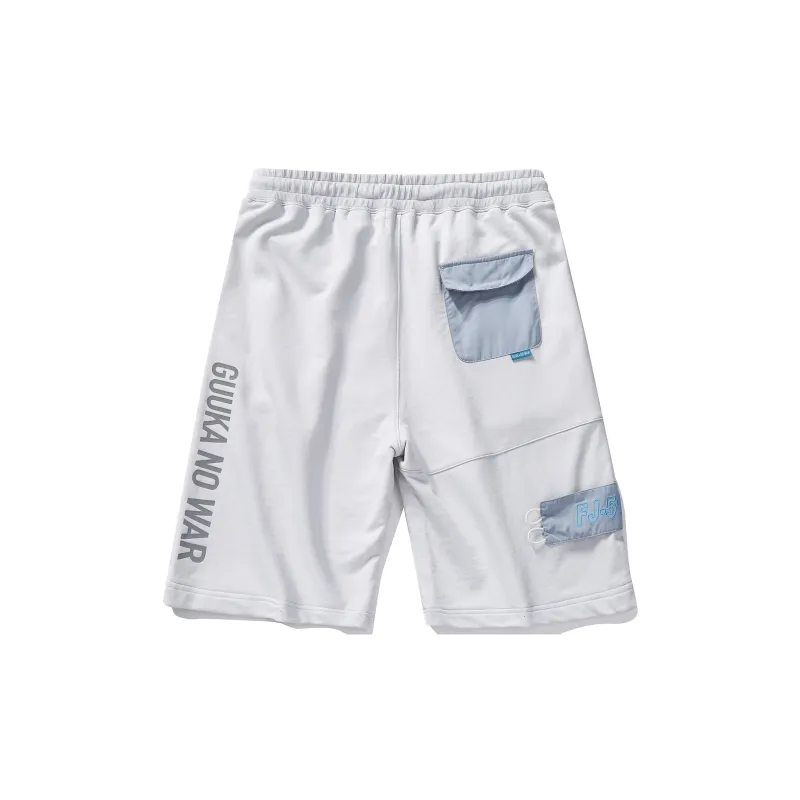 Guuka Cargo Shorts Men Gray-1