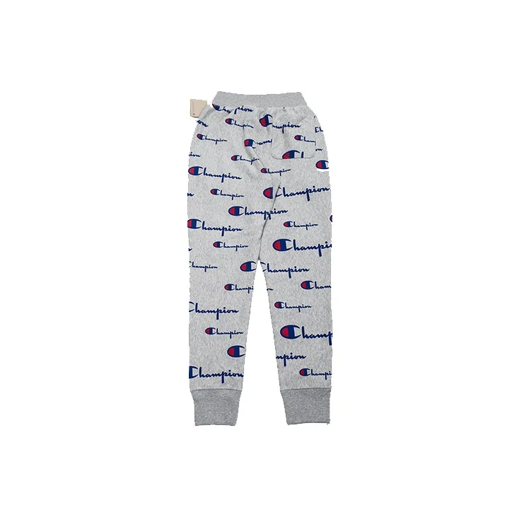 Champion Sports Pants US Version Unisex Light Gray-1