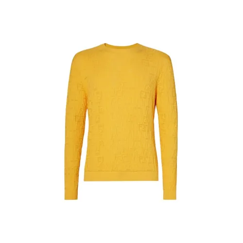 FENDI Sweaters Men Yellow