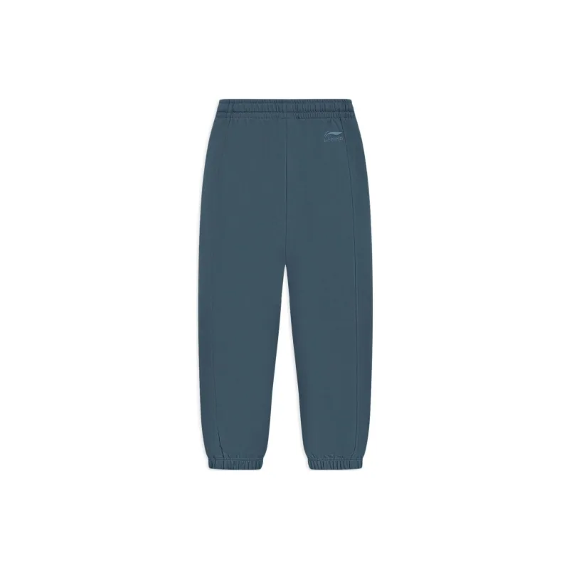LiNing Sports Fashion Collection Knitted Sports Pants Men Flint Blue-1