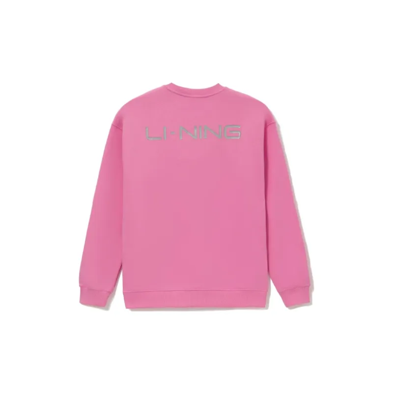 LiNing China Li Ning Sweatshirts Unisex Morning Light Pink-1