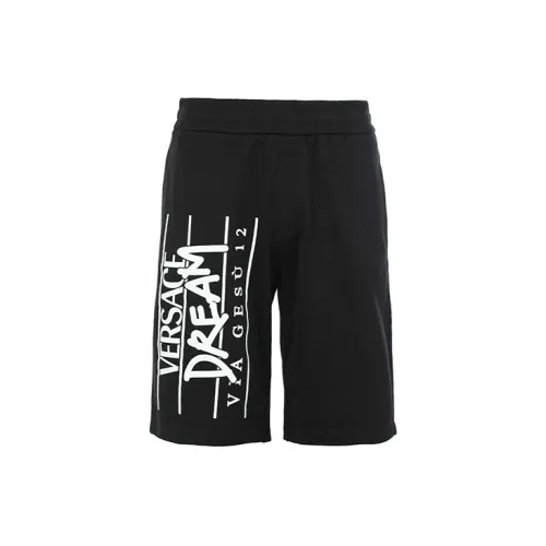 VERSACE Casual Shorts Men Black