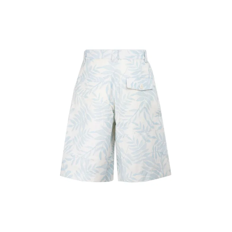 Jacquemus Cargo Shorts Men Light Blue-1