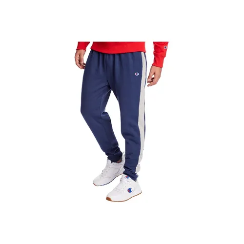 Champion Knitted Sweatpants Men Blue