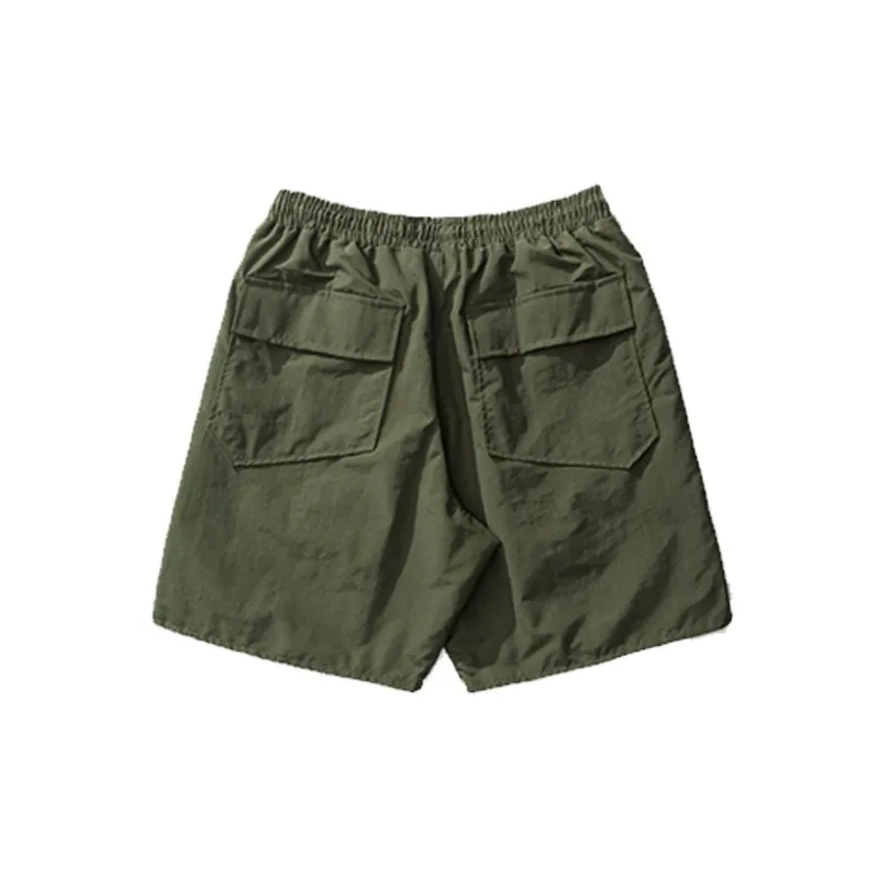 RHUDE Casual Shorts Men Green-1