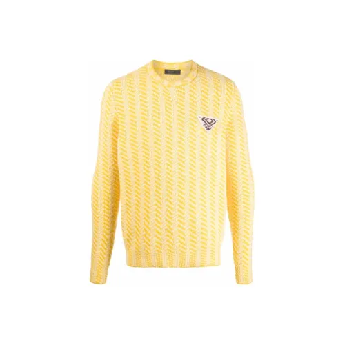 PRADA Sweaters Men Yellow