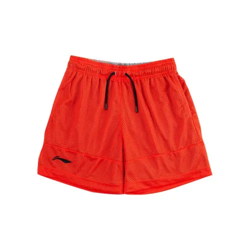 LINING CBA Collection Casual Shorts Unisex Orange Gray