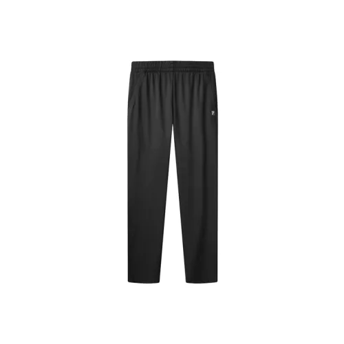 FILA Knitted Sweatpants Men Charcoal Black