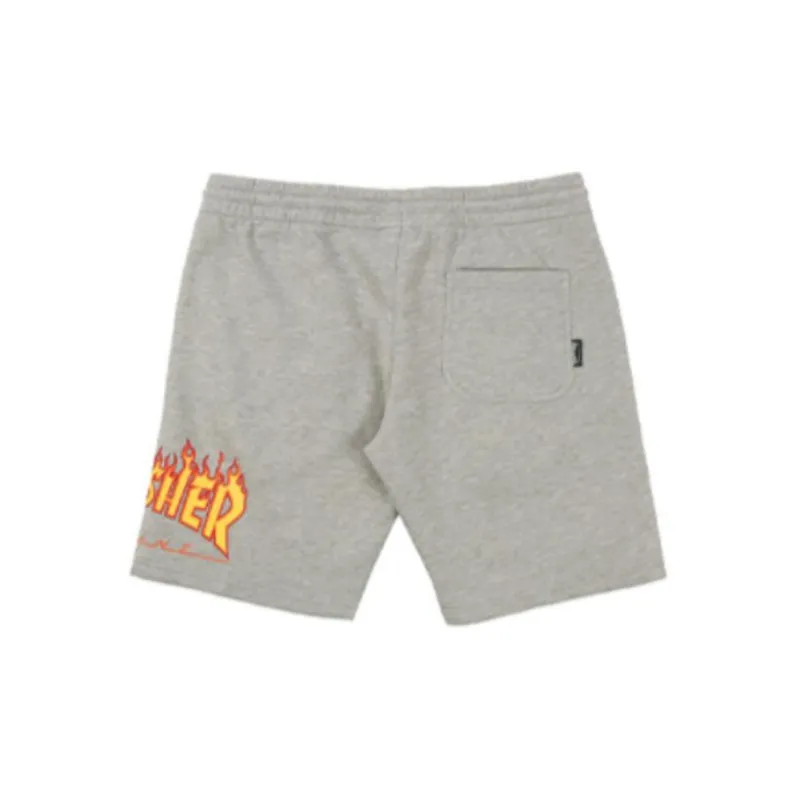 Thrasher Casual Shorts Men Gray-1