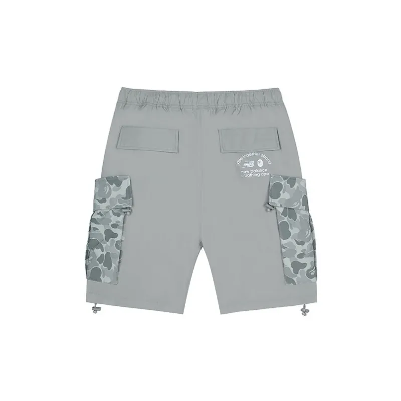 New Balance New Balance X BAPE Casual Shorts Men's Gray-1