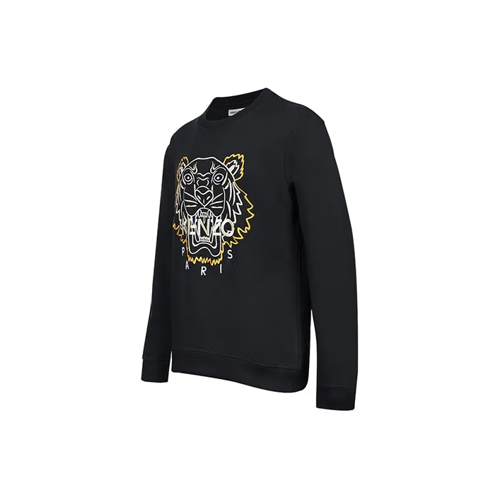 KENZO SS22 Classic Tiger Crew Sweat Black-2