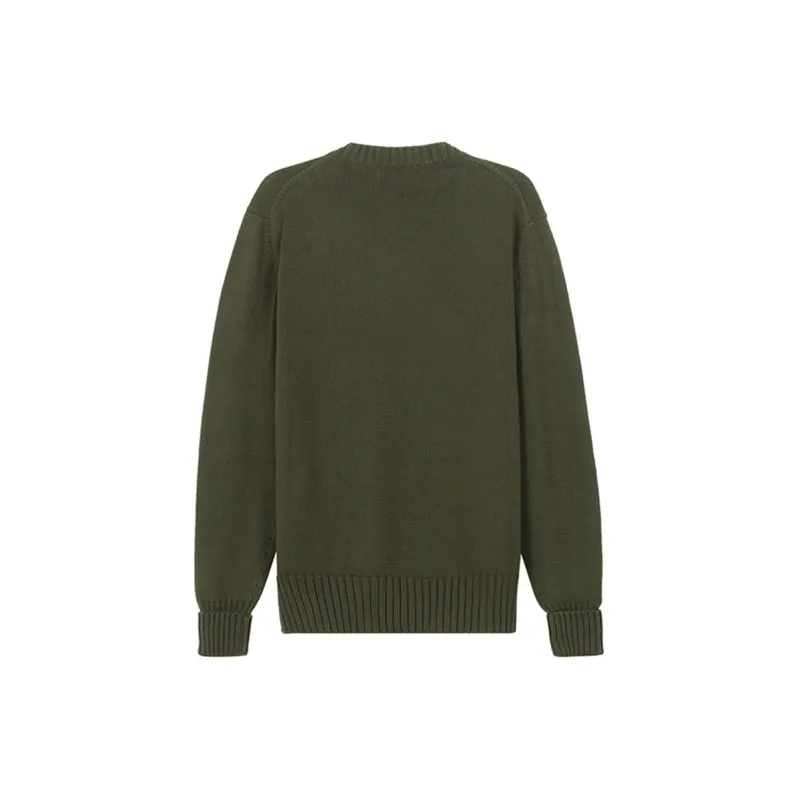 Alexander McQueen FW21 Sweater Men's Army Green-1
