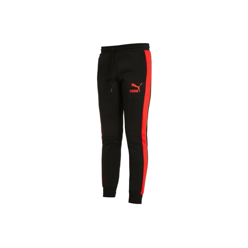 PUMA Knitted Sweatpants Men Black-2
