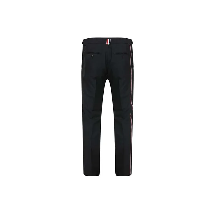 THOM BROWNE Casual Pants Men Black-1