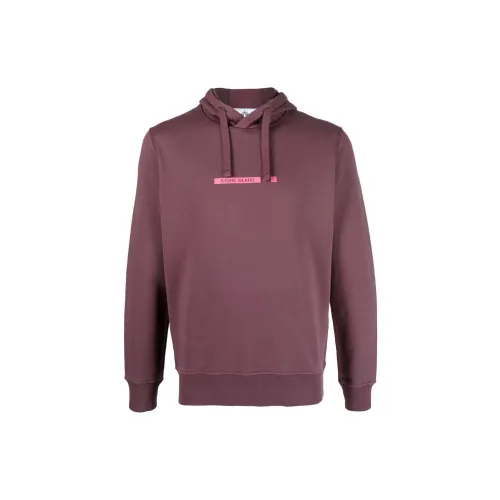 STONE ISLAND Sweatshirts Men Burgundy