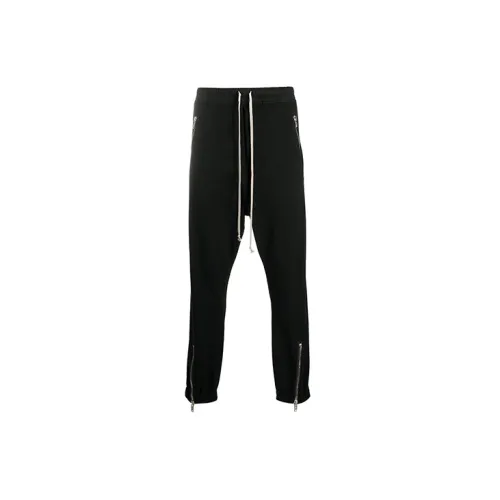 RICK OWENS Knitted Sweatpants Men Black