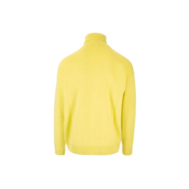 Balenciaga Cashmere Sweaters Men Yellow-1