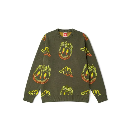 Kappa Sweaters Unisex Pea Green Army - 3711