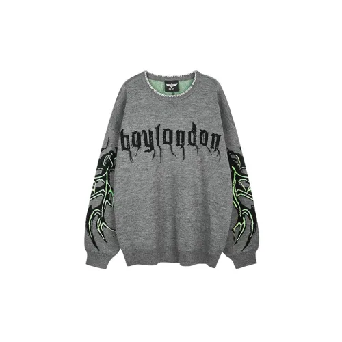 Boy London Sweaters Unisex Gray