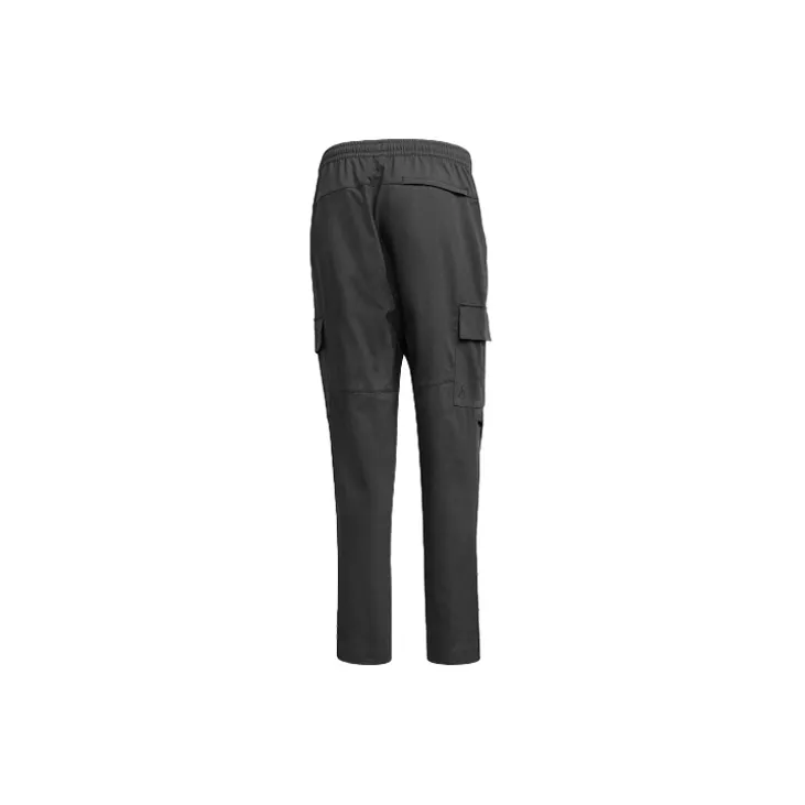 Adidas Knitted Sweatpants Men Deep Earthy Brown-1