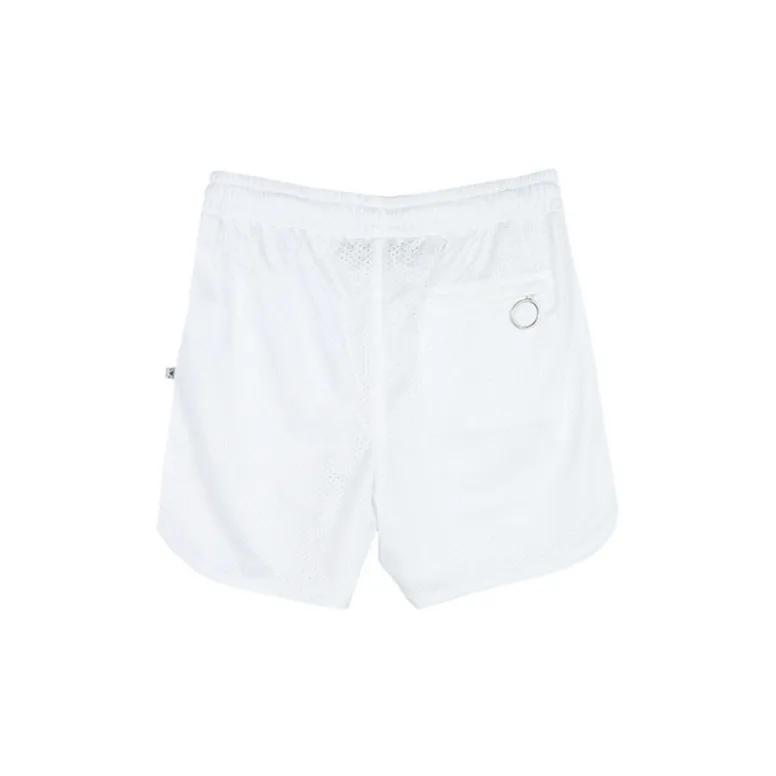 OFF WHITE Caravaggio Arrows Mesh Shorts-1