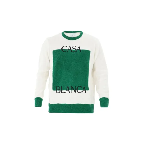 CASABLANCA Sweatshirts Men White