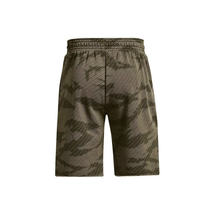 Under Armour Project Rock Collection Casual Shorts Men Army Green-1