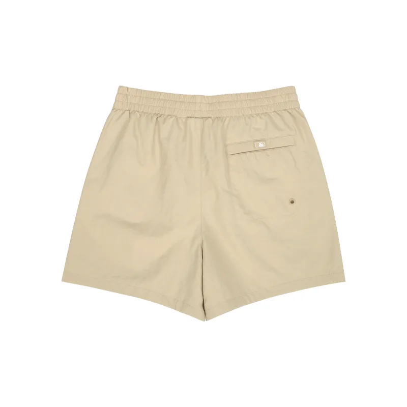 MLB Casual Shorts Unisex Beige Yellow-1