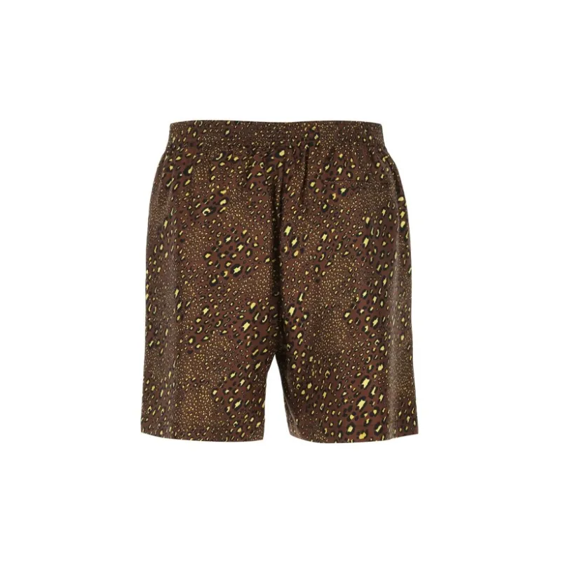 VERSACE Mixed Print Silk Shorts-1