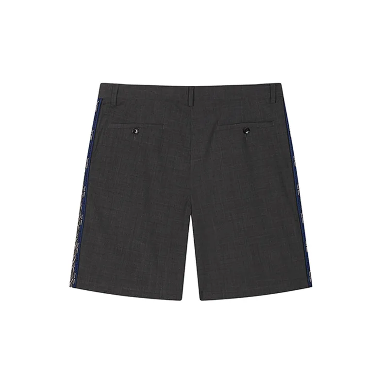 DAVID NAMAN Shorts Men Gray-1