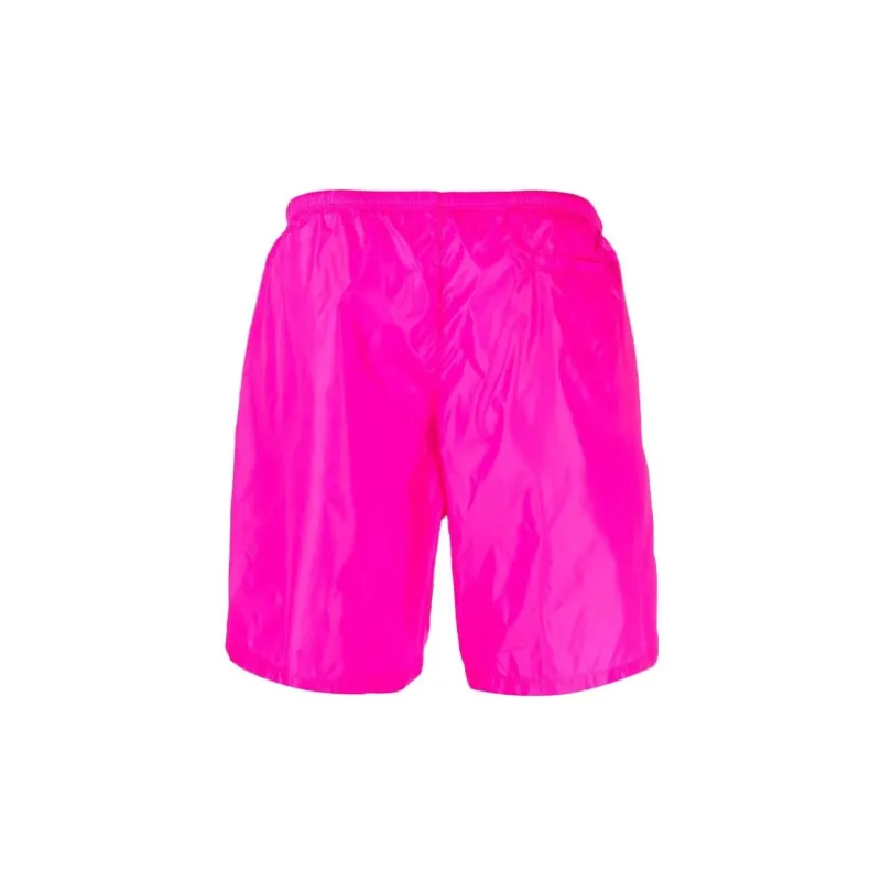 PALM ANGELS Logo Print Swimming Shorts-1