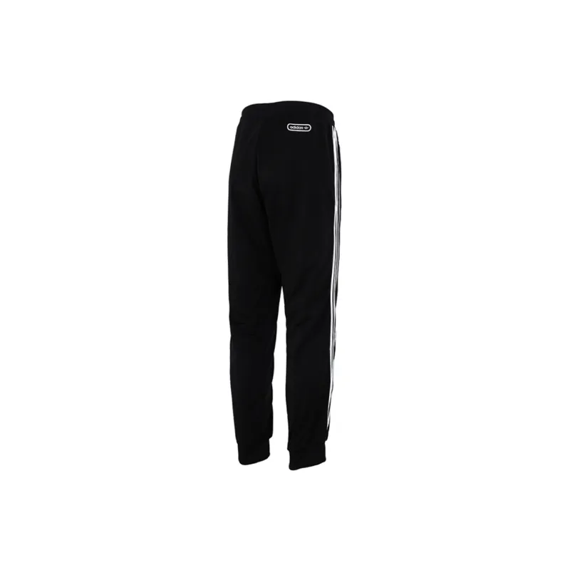 Adidas Knitted Sports Pants Men's Black-1