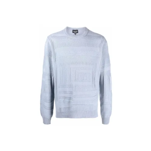 ARMANI EXCHANGE Cashmere Sweaters Men Blue