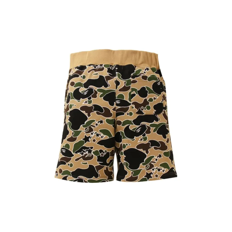 Bape Sta Camo Sweat Shorts-1