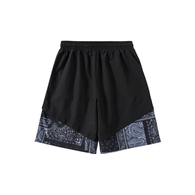 ENSHADOWER Casual Shorts Unisex Black-1