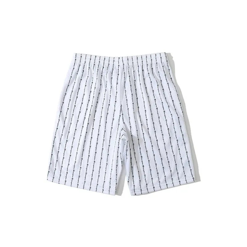 Champion Loose Fit Shorts US Version Unisex White-1