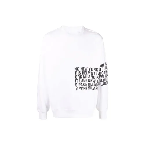 Helmut Lang Sweatshirts Men White