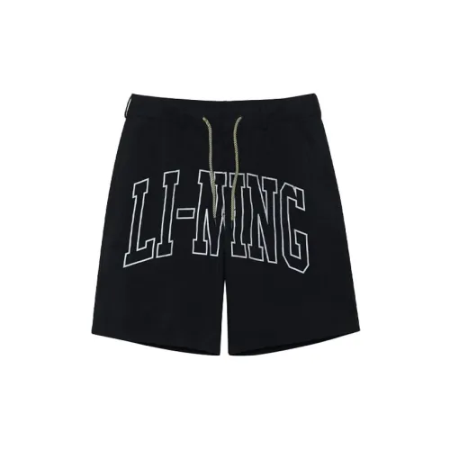 Chinatown Market X LINING Sports Fashion Collection Casual Shorts Men Black