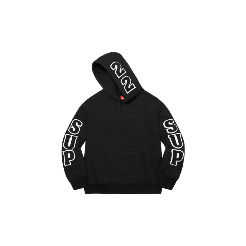 Supreme Team Chenille Hooded Sweatshirt-4