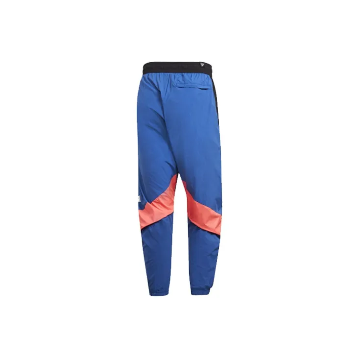 Adidas Knitted Sweatpants Men's Royal Blue-1