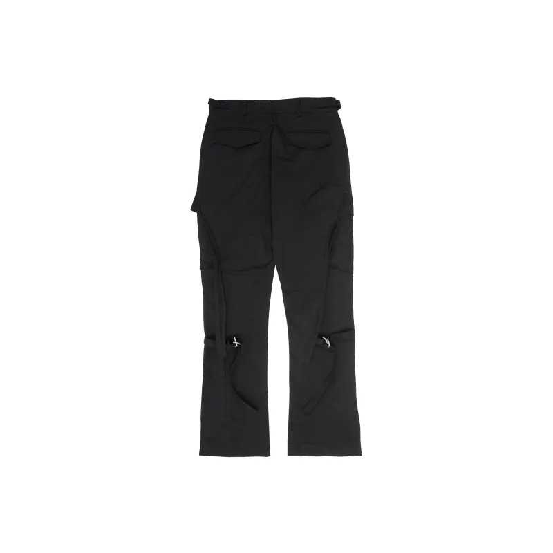 HARSH AND CRUEL Cargo Pants Unisex Black-1