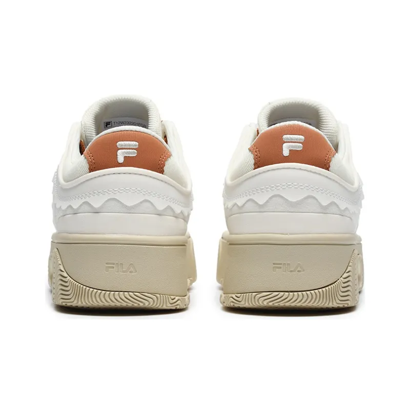 FILA FUSION Stack Skate Shoes 'White Orange' Women's-4