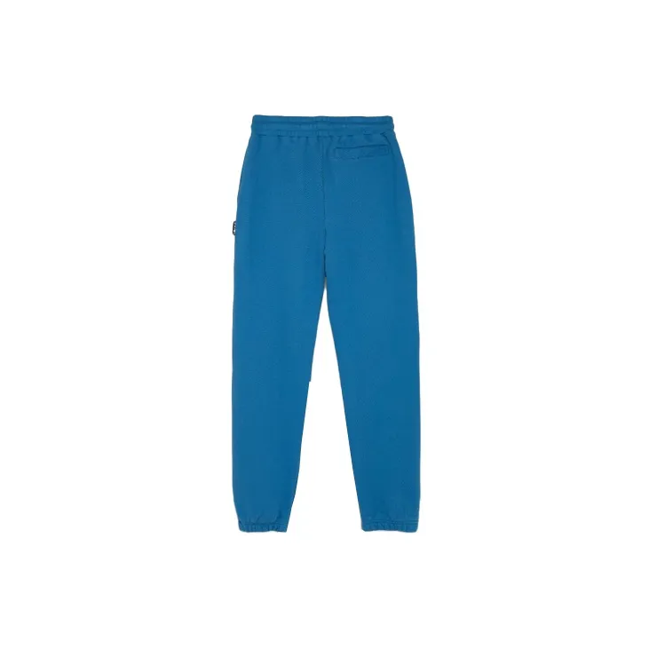 PALM ANGELS Knitted Sweatpants Men Blue-1