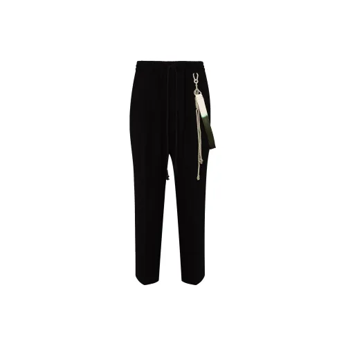 SONG FOR THE MUTE Casual Pants Men Black