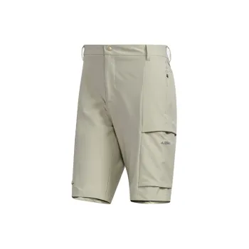 Adidas Casual Shorts Men Leather Gray