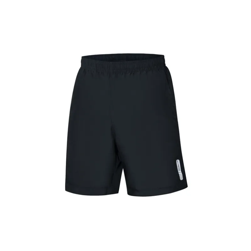 LiNing Training Collection Fitness Collection Casual Shorts Men's Standard Black-2