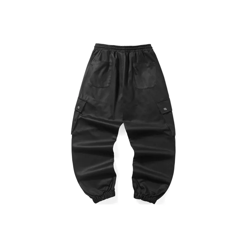 GENANX Jogger Sports Pants Unisex Black-1