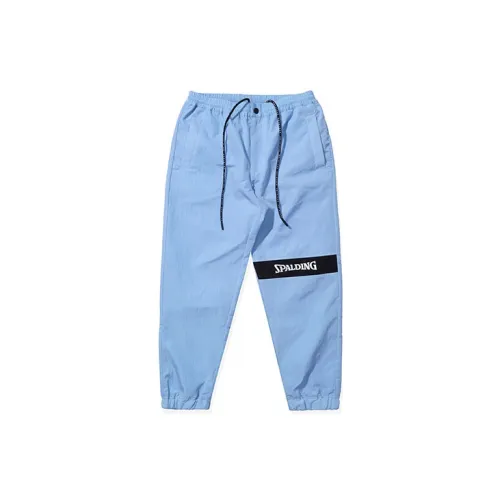 SPALDING Knitted Sweatpants Men Lake Blue