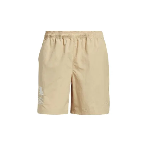 Adidas Originals Emb Woven Casual Shorts Men Beige